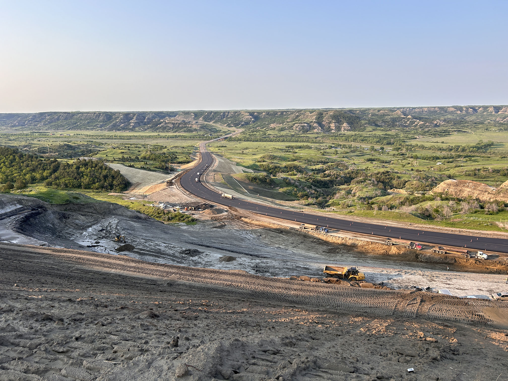 overview of project 85 road construction for central specialties inc